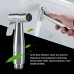Keenso Handheld Bidet Toilet Sprayer Set  Adjustable Toilet Bidet Water Cleaner Wall Holder Kit with T-Adapter  Bathroom Shower for Self Cleaning - B07GQLF4JQ